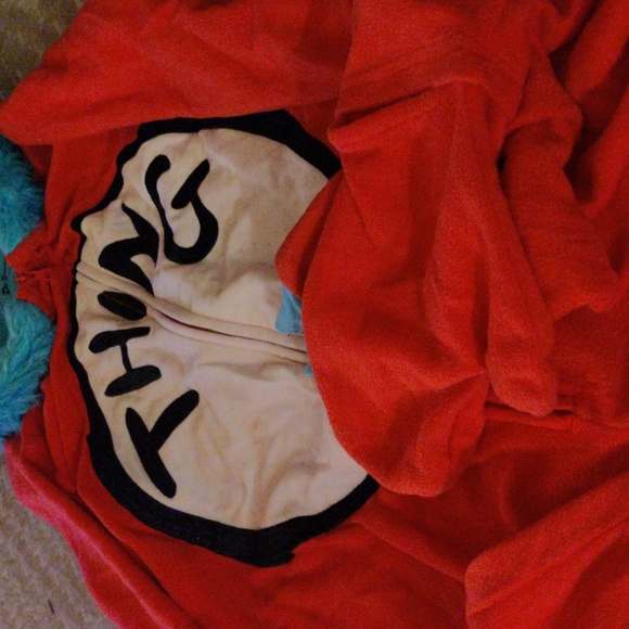 NWT LG Dr. Suess Thing Snuggie/Pajamas/Costume - Picture 4 of 5